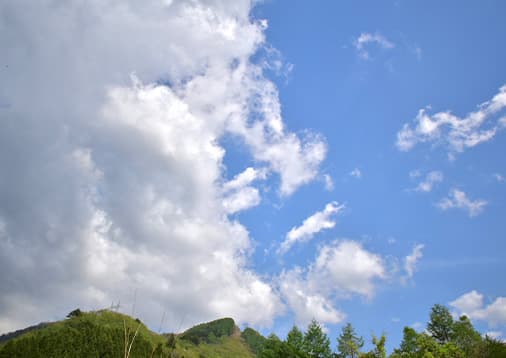 そして、空と雲